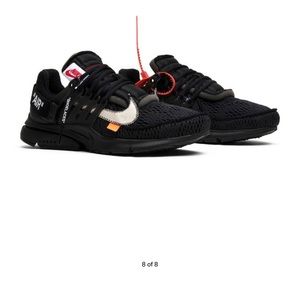 Men’s Size 6 Off White Presto